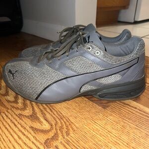 Puma Charcoal and Light Gray Sneakers